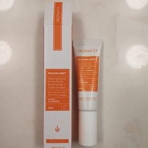 NIB Skin & Co Roma Sicilian Light Brightening Plump & Illuminate Face Serum 1 oz